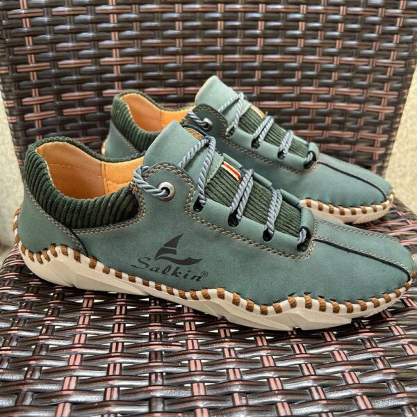 Handmade Leather Men Casual Sneakers Stylish Driving Shoes and Loafers for Men Bags and Shoes Men’s Shoes Men’s Sneakers
