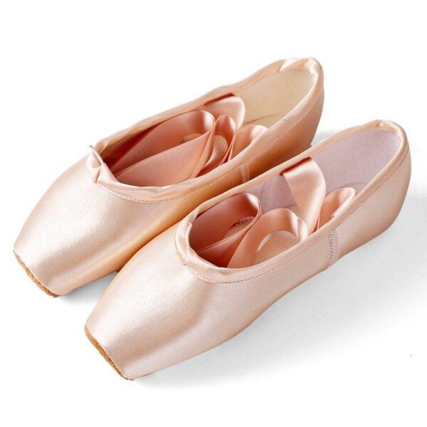 Ballet Dance Shoes Child and Adult Pointe Shoes Professional with Ribbons Outdoor Fun and Sports Sports Shoes Sportswear