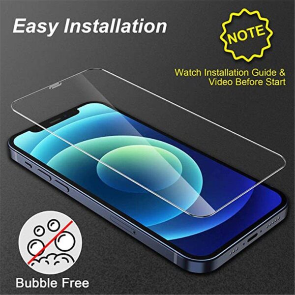 4PCS Tempered Glass for iPhone Screen Protector Glass Mobile Phone Accessories Phones and Telecommunications Screen Protectors