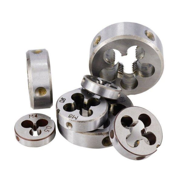 Alloy Steel 1pc Hard Round Die Threading Metric Die Hand Tools Tap and Die Tools Tools and Home Improvement