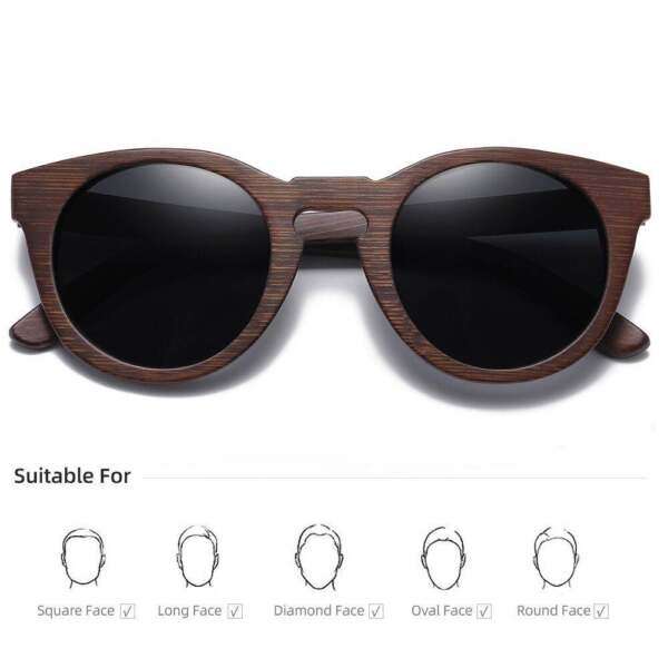 Eco-Chic Eyewear Bamboo Polarized Sunglasses Sunglasses Women’s Accessories Women’s Fashion