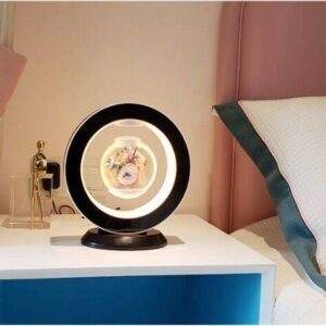 Magnetic Levitation Immortal Flower Decoration Creatives Lamp Floating Table LED Night Light Indoor Lighting Night Lights Tools and Home Improvement