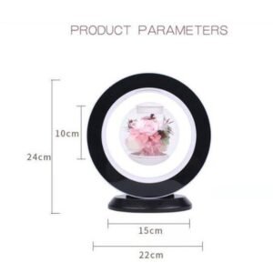 Magnetic Levitation Immortal Flower Decoration Creatives Lamp Floating Table LED Night Light Indoor Lighting Night Lights Tools and Home Improvement