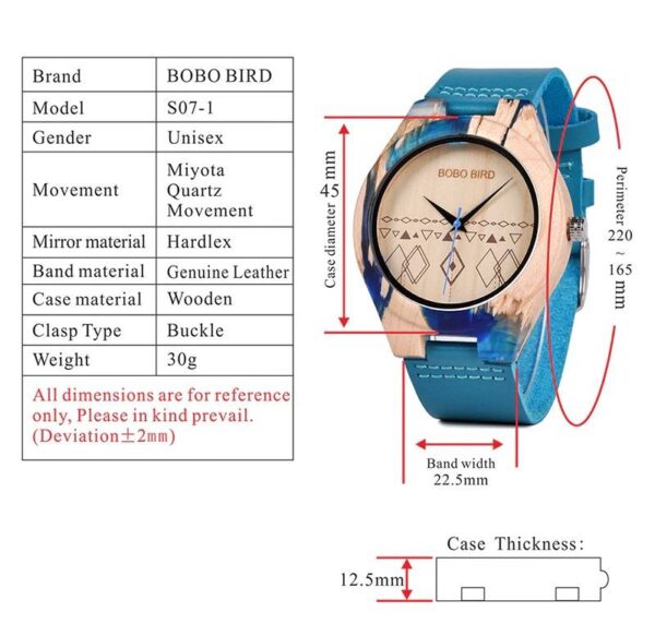 BOBO BIRD Wooden Quartz Watch – Timeless Elegance and Comfort Jewelry and Watches Women’s Watches