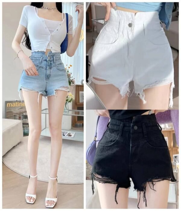 Street Flare Denim Modern Girls Short Jeans Women Fashion Upgrade Bottoms Women’s Clothing Women’s Fashion