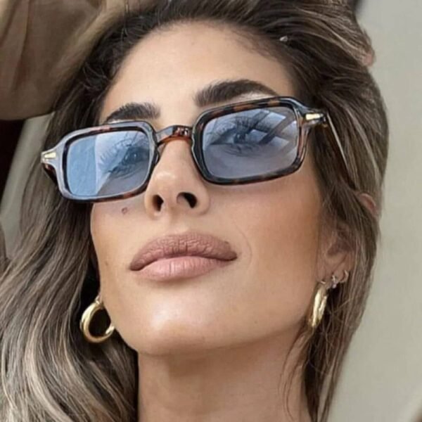 Fashion Square Sunglasses for Women Anti-Glare Elegance with Rivet Chic and Gradient Glamour Sunglasses Women’s Accessories Women’s Fashion