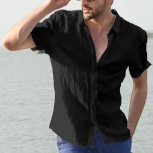 Urban Explorer Button-Up Lapel Shirt for Men Men’s Clothing Men’s Fashion Shirts