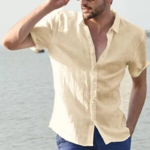 Urban Explorer Button-Up Lapel Shirt for Men Men’s Clothing Men’s Fashion Shirts