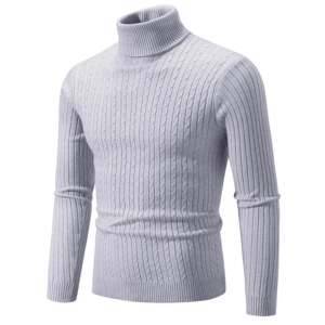 Warmth Redefined Casual Turtleneck Sweater for Men Men’s Clothing Men’s Fashion Men’s Jacket and Sweaters
