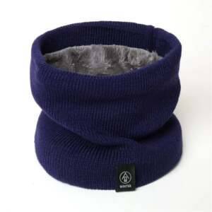 Cozy Embrace Winter Warm Knitted Ring Scarf for Women and Men Men’s Accessories Men’s Fashion Men’s Scarves and Gloves