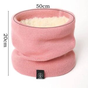 Cozy Embrace Winter Warm Knitted Ring Scarf for Women and Men Men’s Accessories Men’s Fashion Men’s Scarves and Gloves