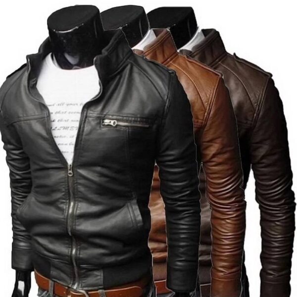 Ride in Style Collar Slim Fit Men’s Bomber Jacket Men’s Clothing Men’s Fashion Men’s Jacket and Sweaters