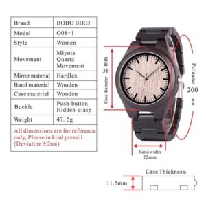 BOBO BIRD All Wooden Unisex Watch Timeless Elegance for Every Wrist Jewelry and Watches Men’s Watches Women’s Watches