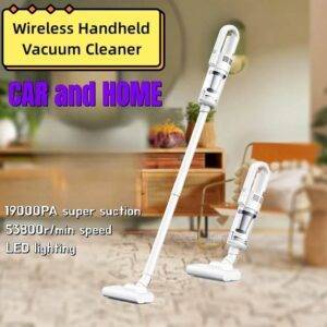 Portable Perfection 19000Pa Wireless Cleaning Machine for Home and Car Home Appliances Home, Pet and Appliances