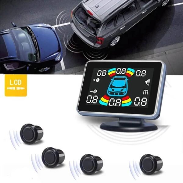 DriveGuard 8 Parking Sensor Kit Ultimate Electronics Rear Auto Detector Automobiles and Motorcycles Car Electronics