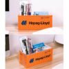 Shipping Enthusiast’s Delight Container Scale Model Desk Set with Pen Holder and Business Card Box Home Storage Home, Pet and Appliances Storage Boxes and Bins