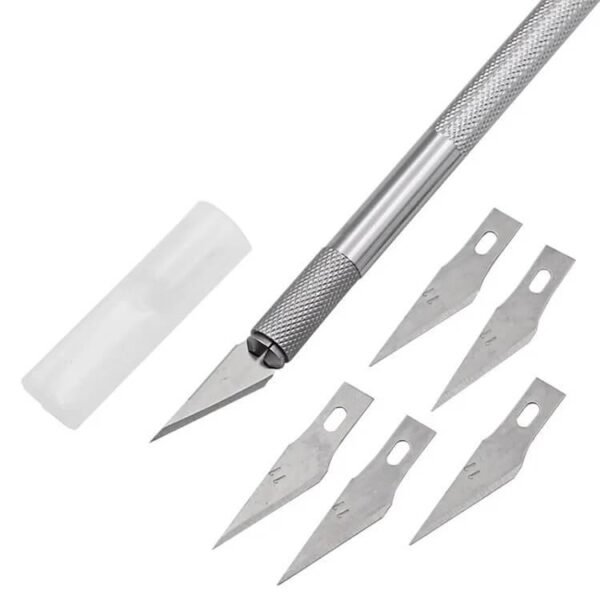 Professional PCB Repair Hand Tools Set Non-Slip Metal Scalpel Knife Kit for Precision DIY Projects Hand Tools Knives Tools Tools and Home Improvement