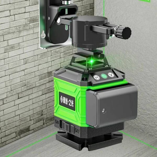 4D Laser Level 12/16 Line 360 Horizontal Vertical Cross Self-leveling Laser Levels Best Rechargeable Green Beam Measuring Tool Measurement and Analysis Tools Tools Tools and Home Improvement