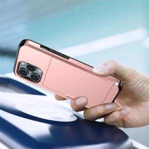 Drop-Resistant Smartphone Wallet Card Slot Protective Case Mobile Phone Case and Covers Phones and Telecommunications