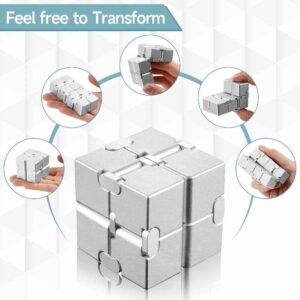 Magic Cube Stress Relief Toy Portable Infinity Cube for Calm and Focus Toys and Games other Toys, Games and Hobbies Toys, Kids and Babies