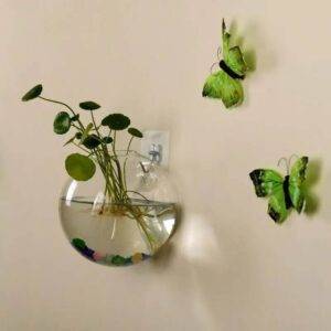 Botanical Symphony Hanging Glass Vase Potted Plant Wall Decor Home Décor Home, Pet and Appliances Vases