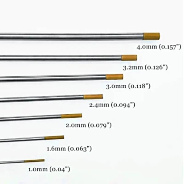 Masterful Welds Await TIG 150/175mm Tungsten Electrodes Kit Tools Tools and Home Improvement Welding Equipment and Supplies