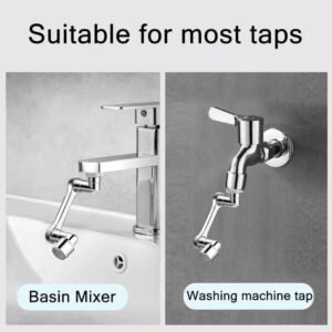 Robot Arm Elegance Kitchen Faucet Extension with Dual-Mode Sprayer Bathroom Accessories Sets Home, Pet and Appliances Household Items