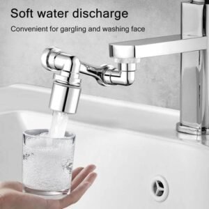 Robot Arm Elegance Kitchen Faucet Extension with Dual-Mode Sprayer Bathroom Accessories Sets Home, Pet and Appliances Household Items