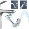 Robot Arm Elegance Kitchen Faucet Extension with Dual-Mode Sprayer Bathroom Accessories Sets Home, Pet and Appliances Household Items