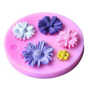 Floral Fusion Silicone Craft Molds From Fondant to Ice, Create with Precision Bakeware Home, Pet and Appliances Kitchen