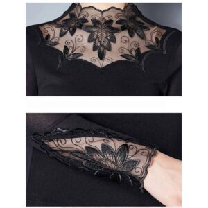 Blossom in Lace Hollow Out Spring Autumn Blouse for Women Shirts and Blouses Women’s Clothing Women’s Fashion