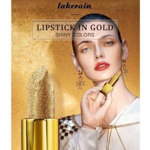 Golden Glamour Glitter Lipstick Velvet Matte Collection Beauty, Health and Hair Lips Makeup Makeup and Skin Care