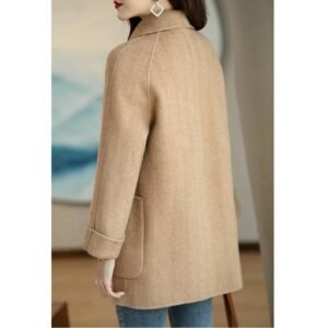 Winter Whisper Wool Coat Elegance Trench Coat Redefined Jackets and Coats Women’s Clothing Women’s Fashion