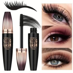 4D Curling Mascara Waterproof, Long-Lasting Eye Makeup Essential