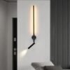 Minimalist LED Wall Light Nordic Art Background Decor for Hallways and Bedrooms