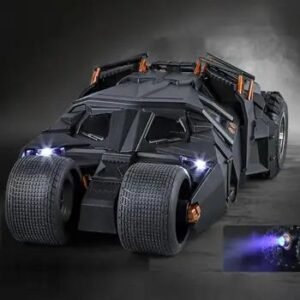 1:18 Batmobile Tumbler Diecast Vehicle Sound, Light, and Spray Truck Toy