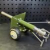 Realistic Metal Artillery Model Mini Launcher Statue for Collectors and Decor