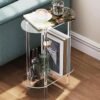 Acrylic Coffee Table Multi-Functional Sofa and Nightstand