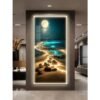 Sea-Inspired Wall Painting Light Entrance Decoration Lamp