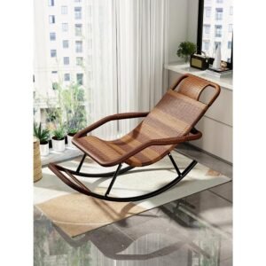 Rattan Rocking Chair for Living Room Relax in Style and Comfort