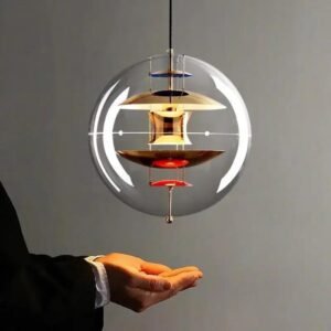 Creative Planet Lamp Danish Designer Chandelier for Modern Spaces