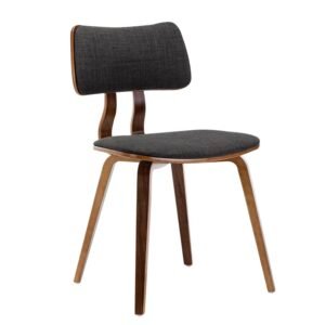 Scandinavian Wooden Backrest Chairs Modern Dining Room Seating