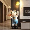 Luminous Violent Bear Statue Unique Home and Children's Room Decor