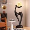 Fortune Deer Floor Lamp, Luxury Home Accessories, Decorative Living Room Lamp, Minimalist Interior Design, Unique Housewarming Gift, Art Deco Home Lighting, Stylish Bedroom Light, Creative Luxury Decor, Elegant Floor Lamps, Ambient Interior Light