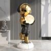 Astronaut Floor Lamp with Bluetooth Speaker Luxury Space-Themed Decor