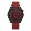 Waterproof Luminous Magnetic Bead Wristwatch Red Strap Quartz Sport Watch