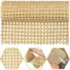 Authentic Indonesian Rattan Cane Webbing 40cm to 70cm Wall Decor and Furniture Material