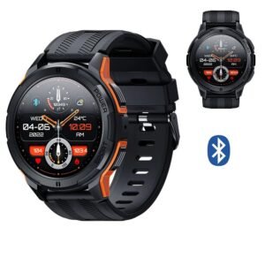C25 Men's Smart Watch Heart Rate Monitor, Sports Tracking, Bluetooth Call, 1.43" AMOLED Screen