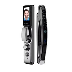 WiFi Smart Door Lock Face ID, TUYA APP Control, Digital Keyless Entry with Camera