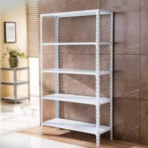Industrial Metal Shelves 120kg Load Capacity Per Shelf, 5-Tier Steel Rack